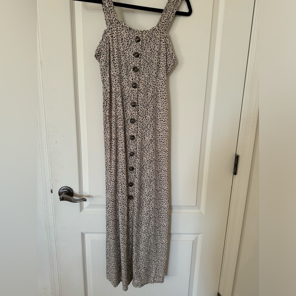 Women’s Mid Length, Button Up Sundress, Animal Print, Size Small - Picture 1 of 10